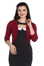 Boléro Maggie Rouge XS