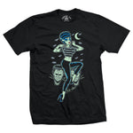 T-shirt Noir Dead Beat Coupe Unisex S