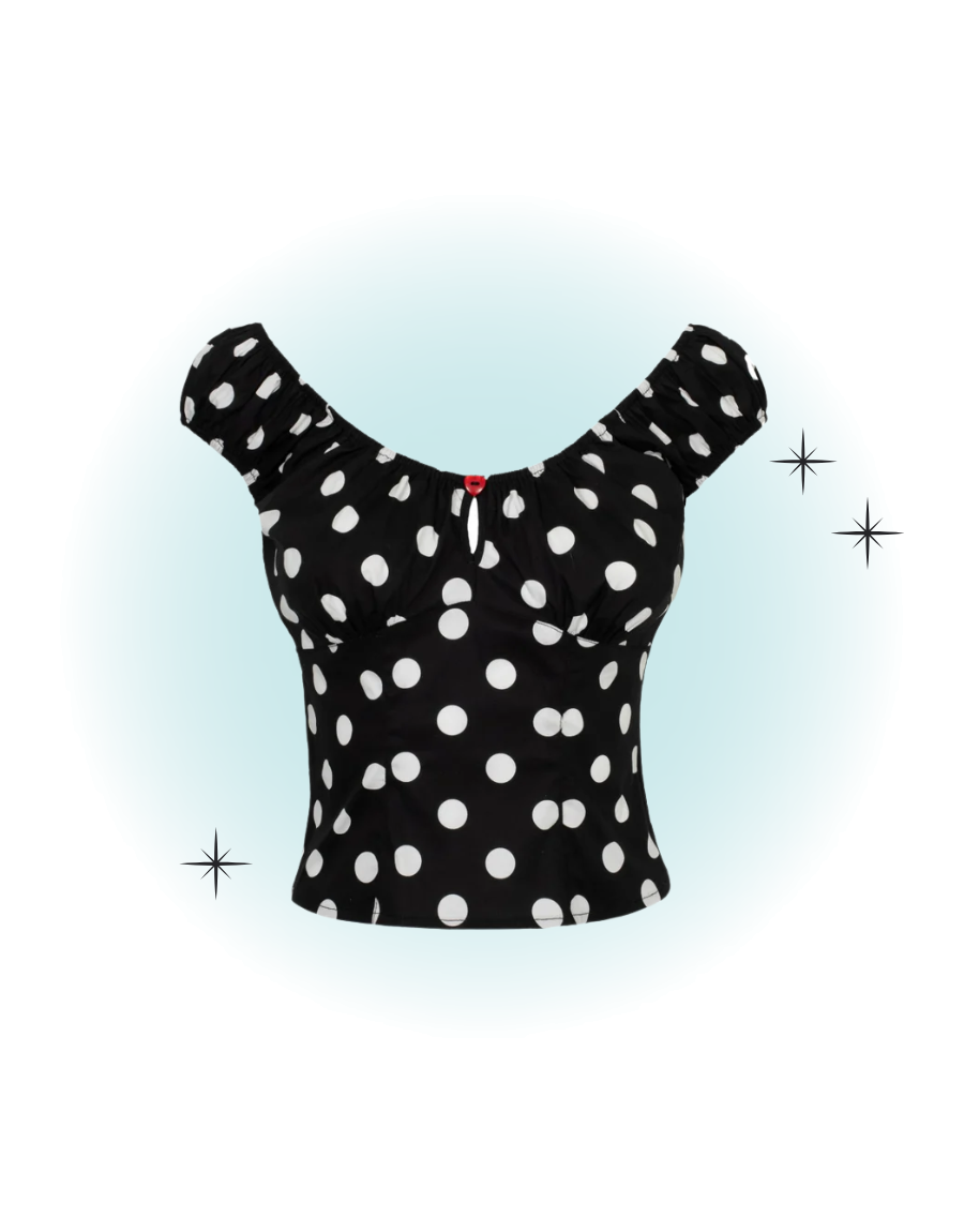 Black Domino Top