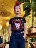 T-Shirt Noir Devil Cake S