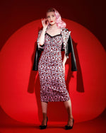 Robe Love Bites Ajustée Rose XS