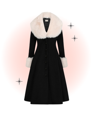 Manteau Martha Noire