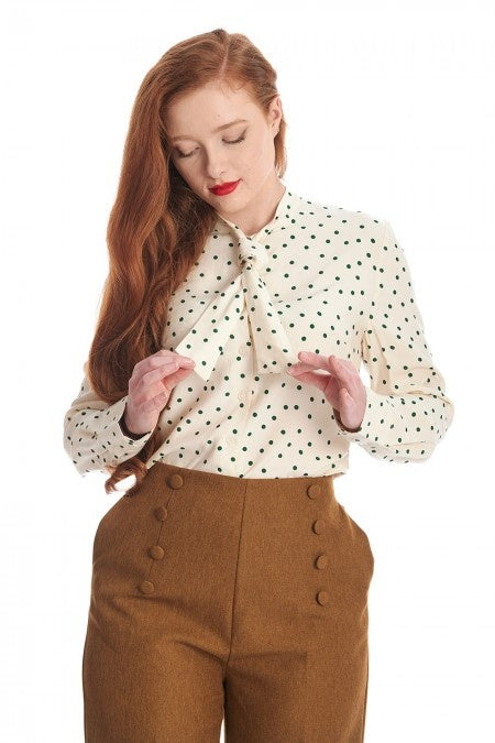 Blouse Spot Envy Blanche  S