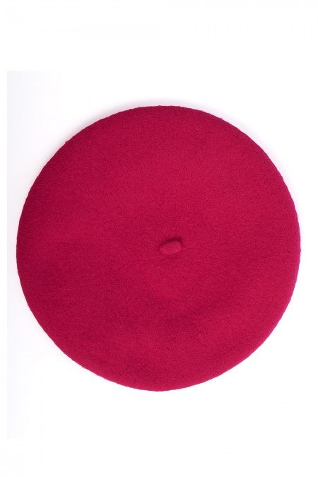 Beret Clair Hot Pink