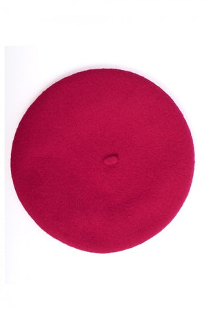 Beret Clair Hot Pink