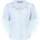 Blouse Luana Seersucker Bleue et Blanche M