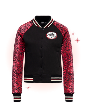 Rock and Roll Rebel Queen Black Varsity Jacket