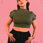 Crop Top Audélie Vert