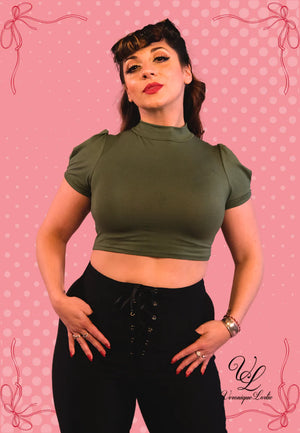 Crop Top Audélie Vert