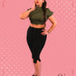 Crop Top Audélie Vert