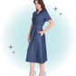 Robe Evasée Summer Denim  M