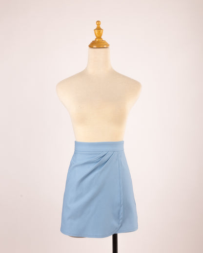 *PRÉCOMMANDE / PRE-ORDER* Jupe-culotte Betty Bleu Bébé avec short intégré – Queen Of The Main