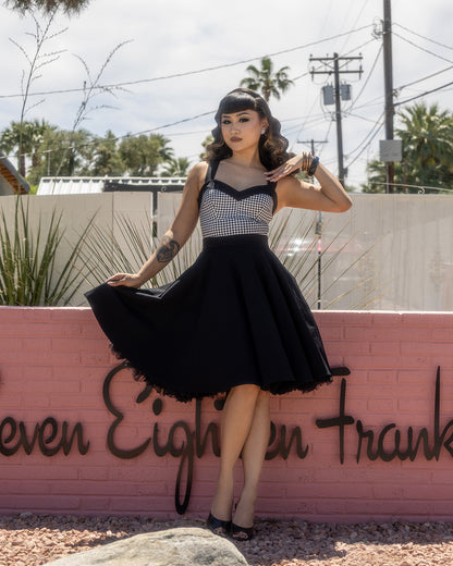 Everyday 50's Flared Skirt in Black