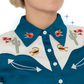 Blouse Cactus Floral Western