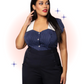 Navy Costello Blouse