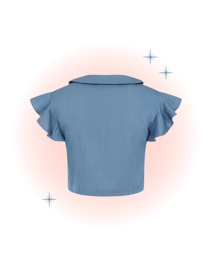 Blue Joanne Blouse