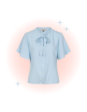 Blue May Wave Blouse