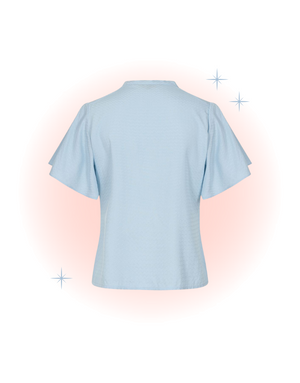 Blue May Wave Blouse