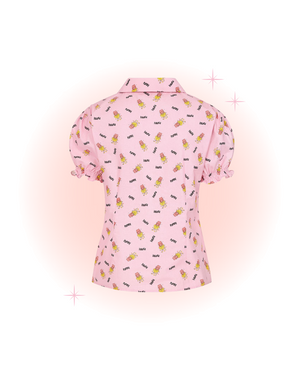 Blouse Popcorn Rose