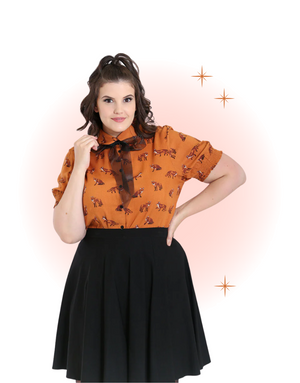 Blouse Vixey Brune