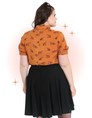 Blouse Vixey Brune