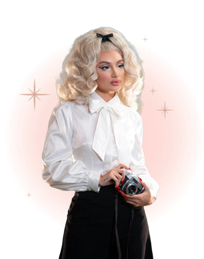 White Angela Blouse