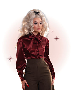 Blouse Angela Bourgogne