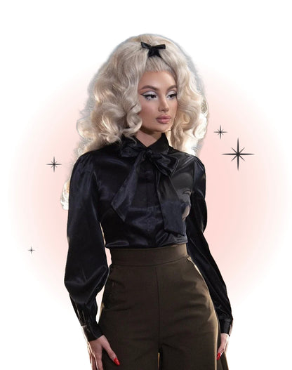 Black Angela Blouse