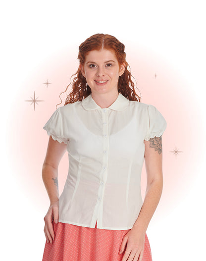 Blouse Betsy Bloom Blanche