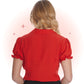 Betsy Bloom Blouse Red