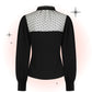 Luna Black Blouse