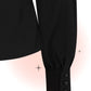 Luna Black Blouse