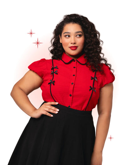 Blouse Casey Rouge