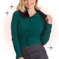 Cardigan Bow Dreaming Vert