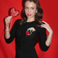 Cardigan Captive Heart Noir