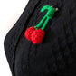 Cardigan Claudie Cerise Noir