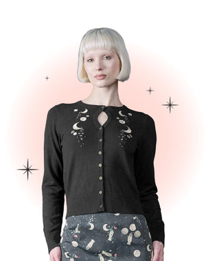 Cardigan Heritage Moon Noir