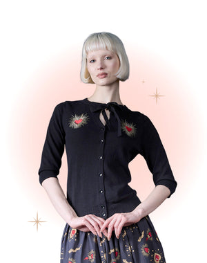 Cardigan Mia True Love Noir