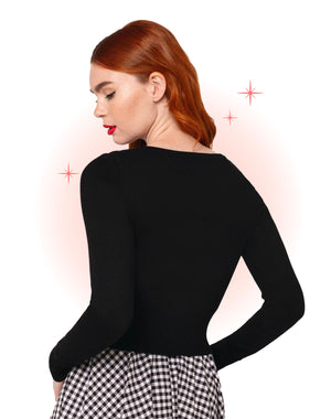 Cardigan Francoise Noir
