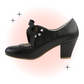 Zapato de meneo negro