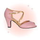 Sassy Dance Shoes Rose and Gold