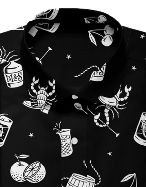 Black Old Fashioned Shirt