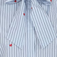 Chemise Daphine Rayer Coeur Bleu