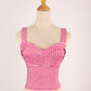 Top Chevy 50's Vichy Rose Framboise – Queen Of The Main