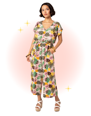 Beige Benita Jumpsuit