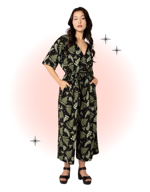 Black Gaia Jumpsuit