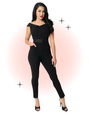 Black Gillian Jumpsuit