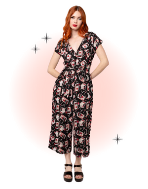 Black Perfect Match Jumpsuit