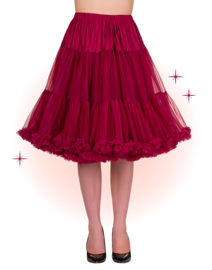 Burgundy Starlite Crinoline