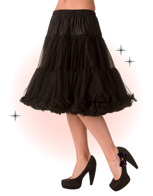 Black Starlite Crinoline (23 inches)